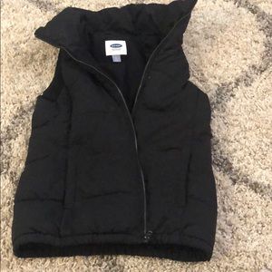 Black Puffer Vest